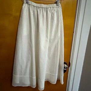 Ranchel Roy white box flowy skirt